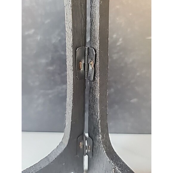 Vintage Black Wooden Display Stand - Picture 10 of 10